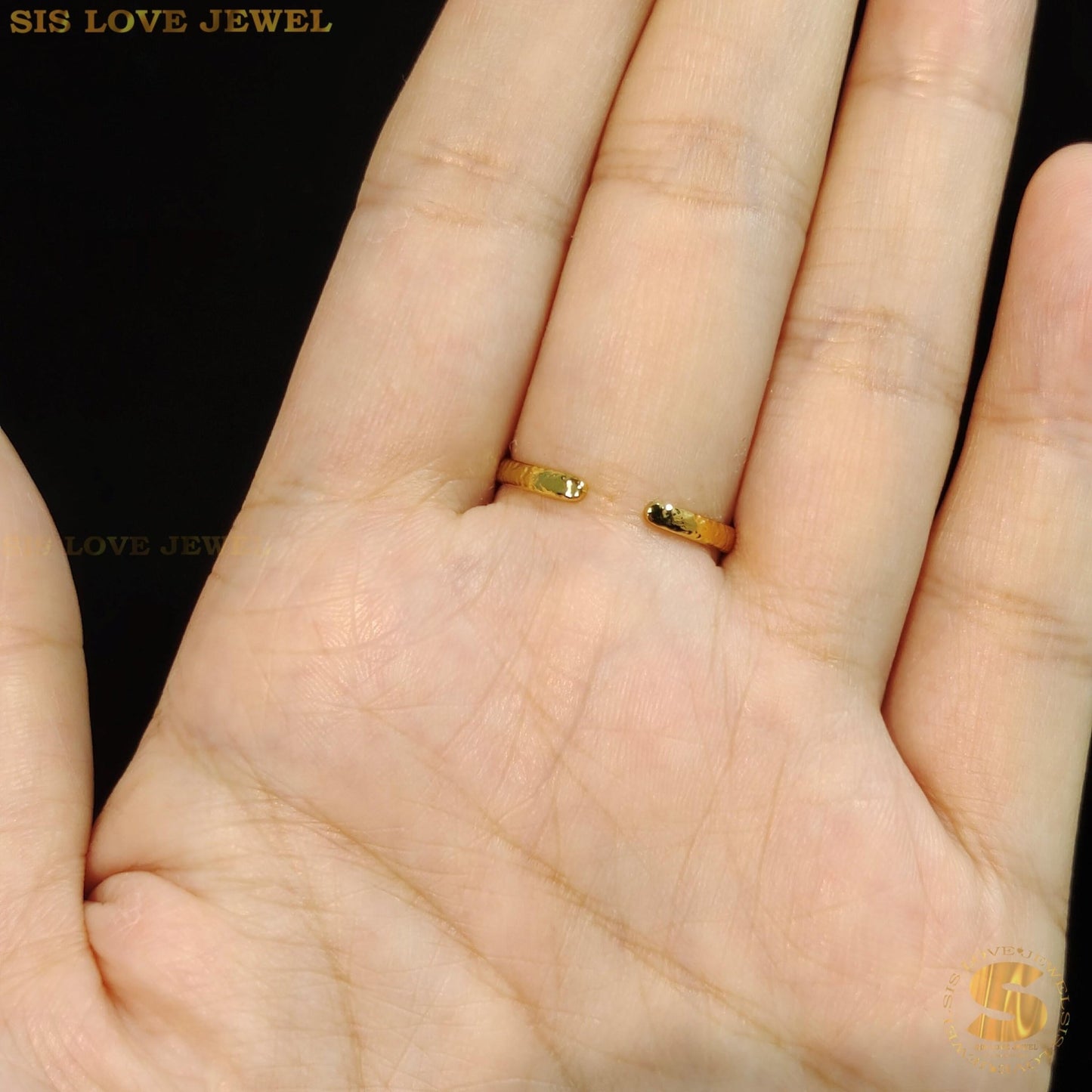 Adjustable Big Flower Ring R090