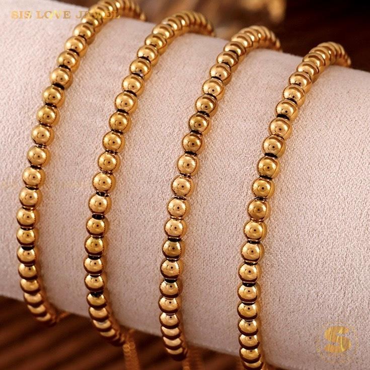 Adjustable Boba Bead Bracelet B215