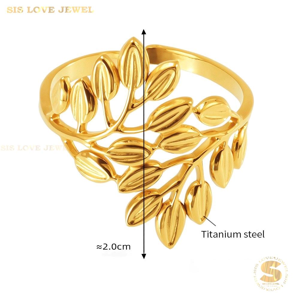 Adjustable Leaf Ring R126