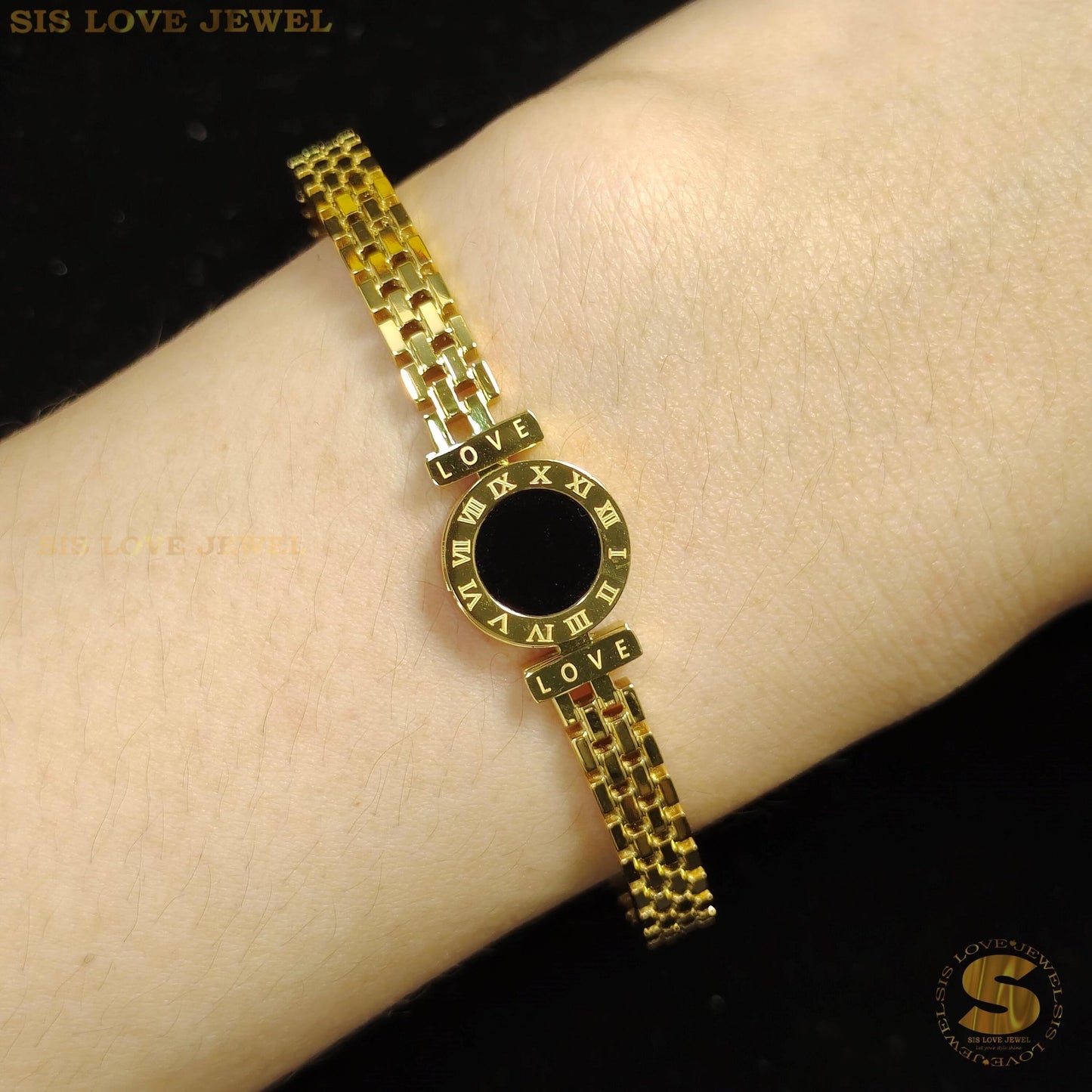 Elegant Roman Bangle H010