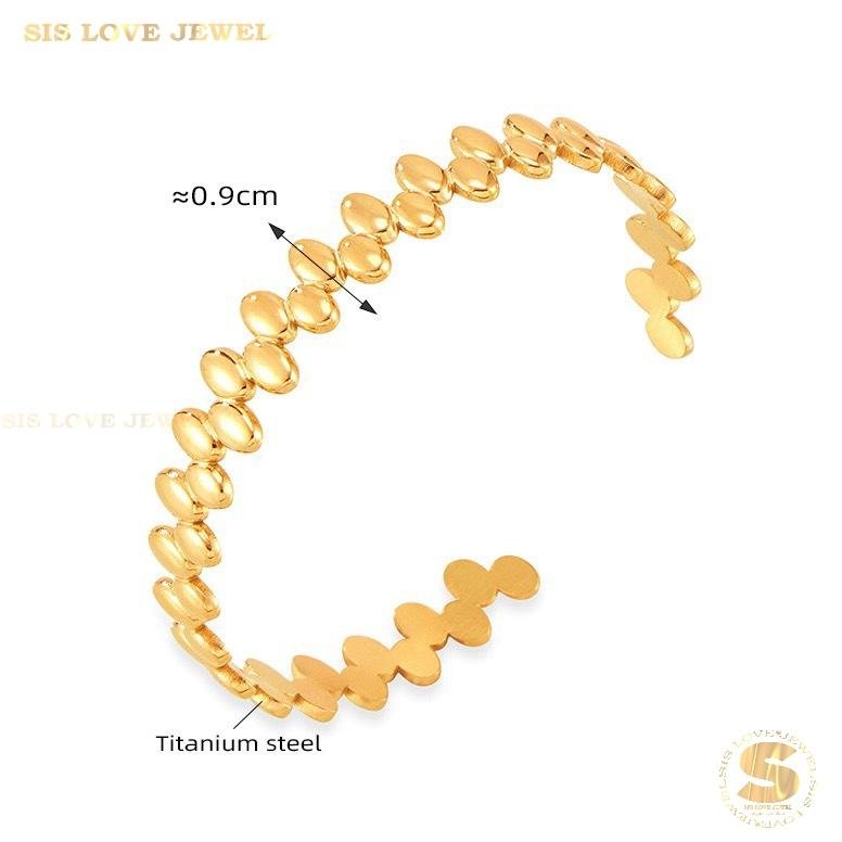 Gleaming Grace Adjustable Bangle H141