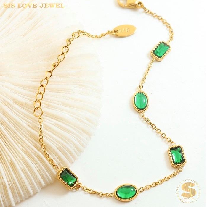 Green Zirconia Bracelet B145