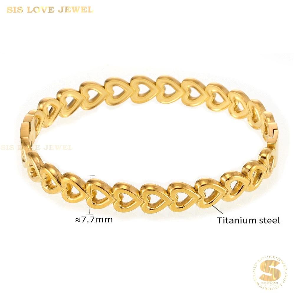 Hollow Love Bangle H162