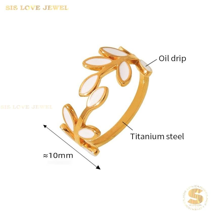 Leaf Adjustable Ring R123
