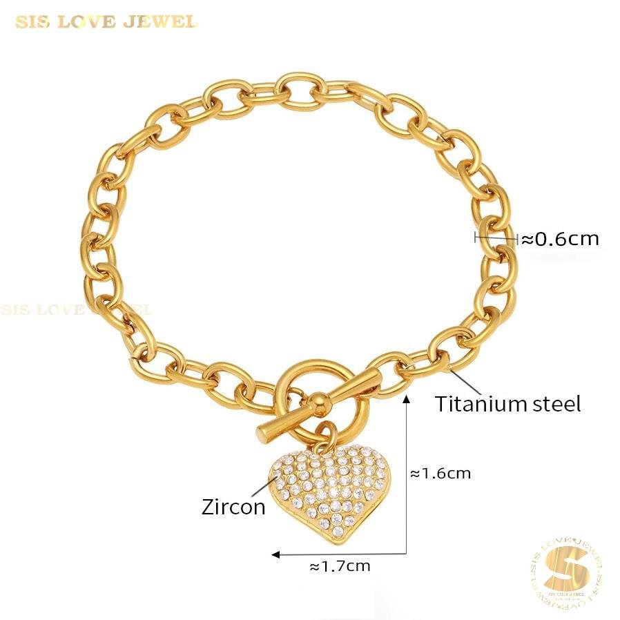 Love & Lock Necklace Set