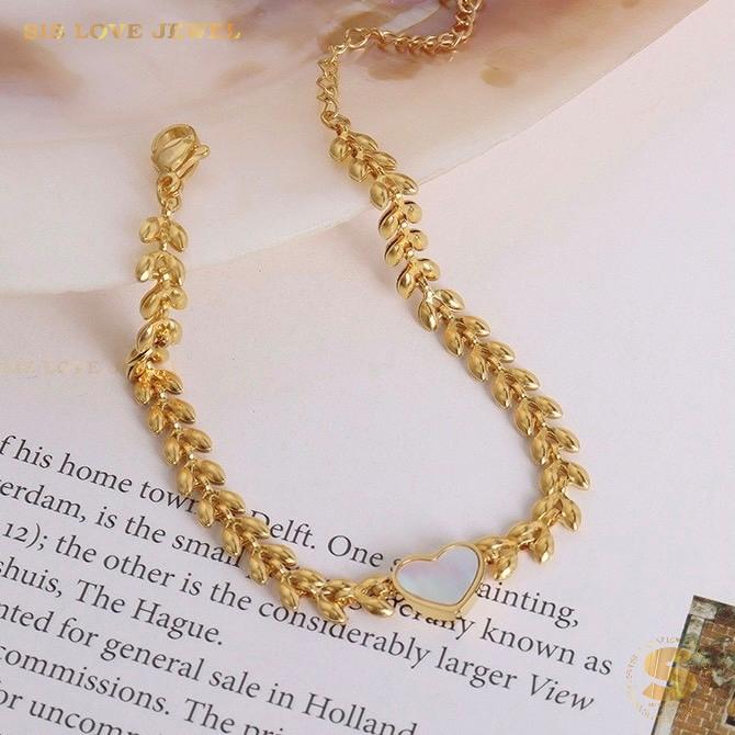 Love Shell Bracelet B047 Gold