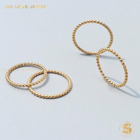 Mini Boba Beads Ring R073