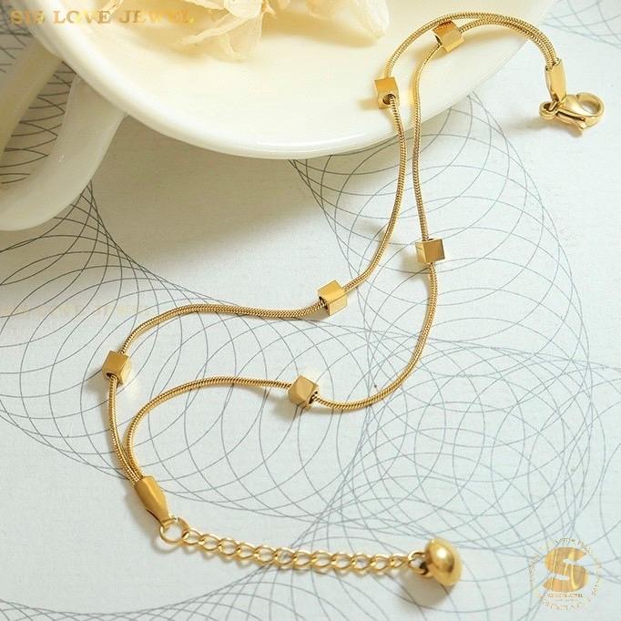 Mini Cube Double - Layer Bracelet B139