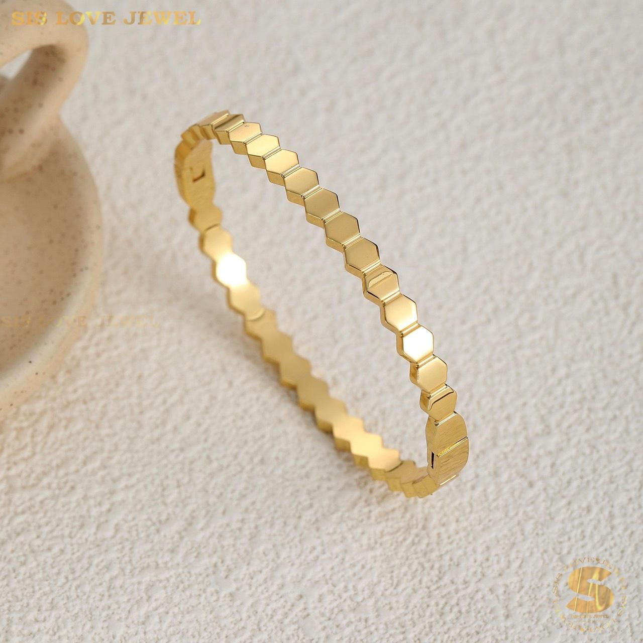 Minimalist Fashion Bangle H027 Gold
