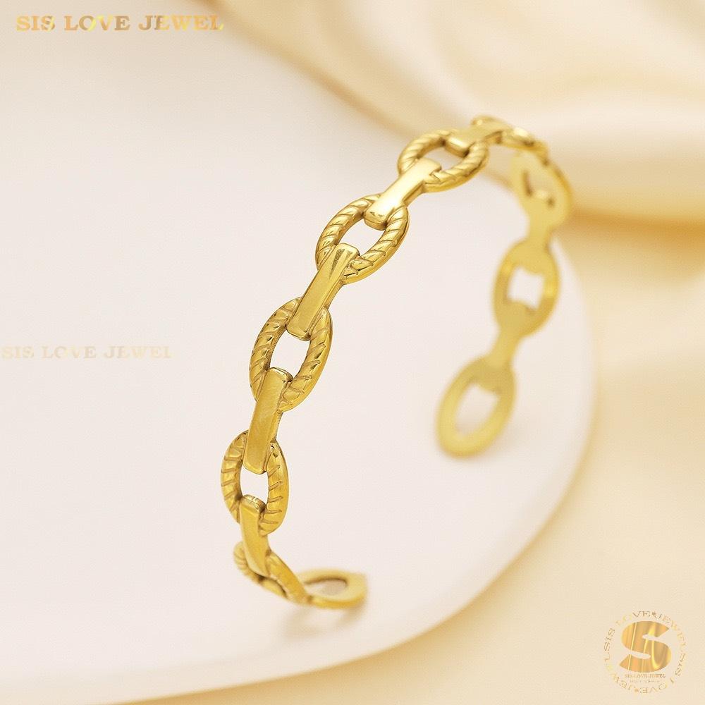 Paperclip Adjustable Bracelet H170