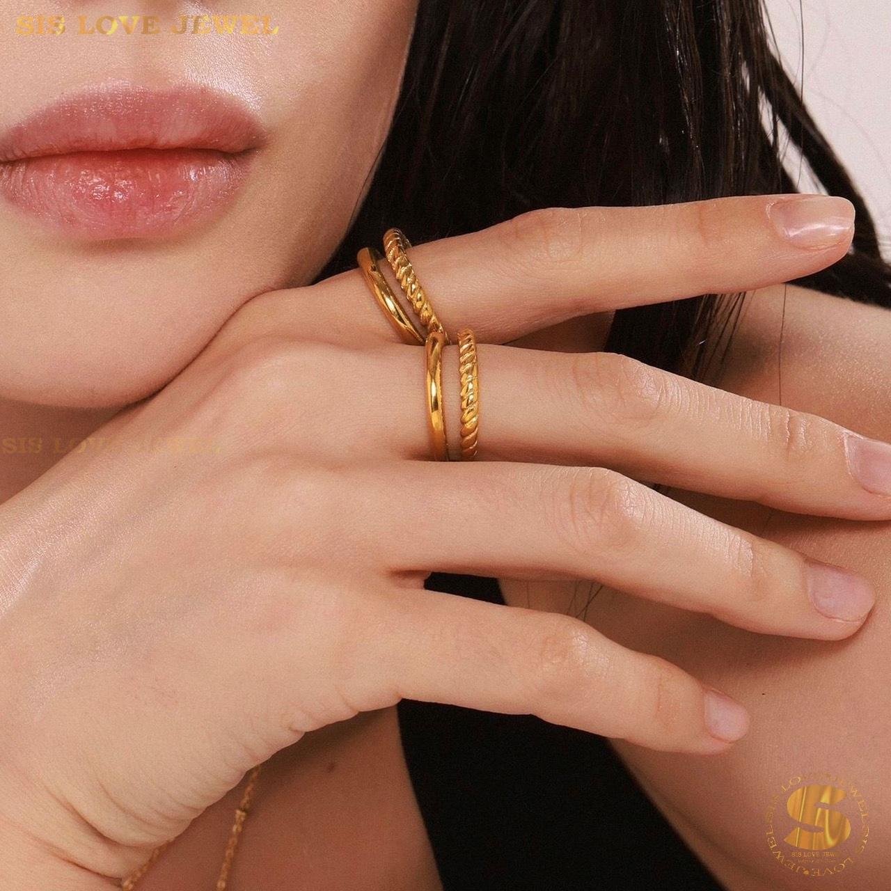 Radiant Touch Duo Adjustable Ring R130