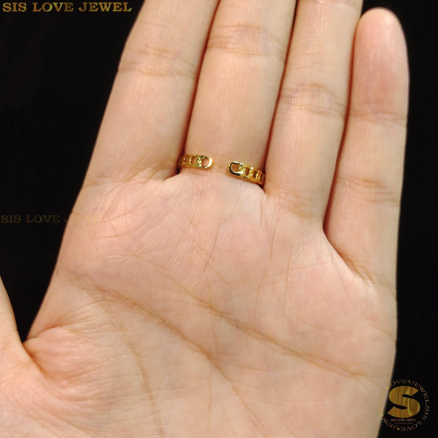 Royal Crown Adjustable Ring R083