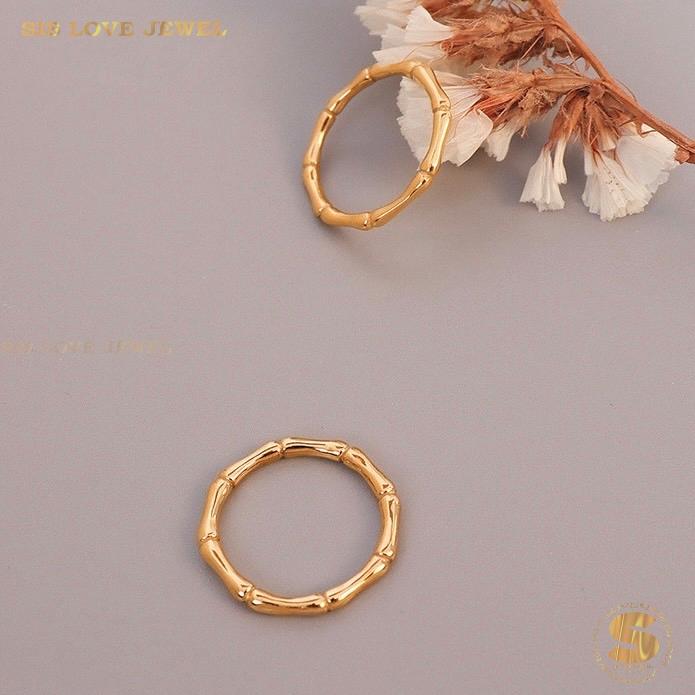 Simple Bamboo Ring R131