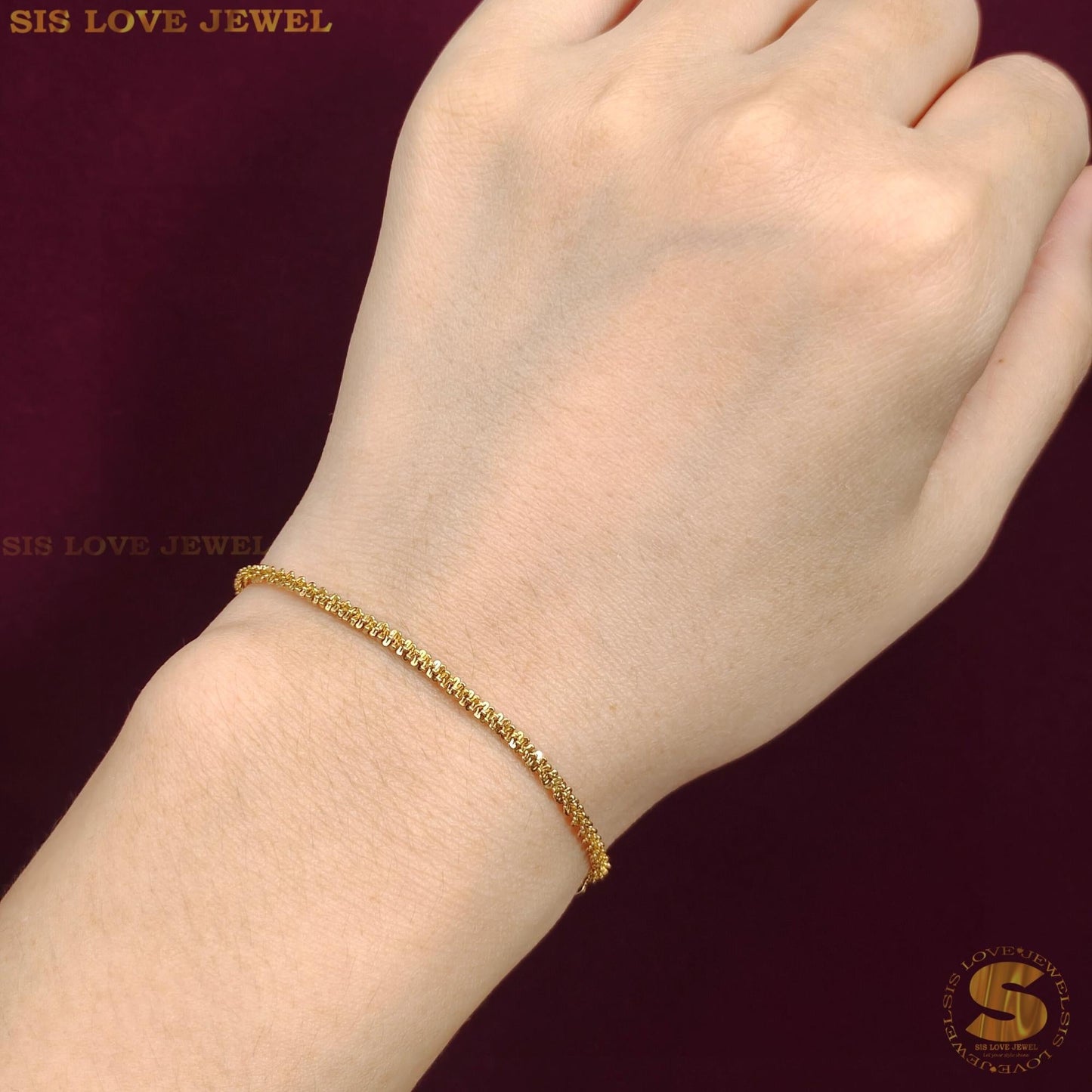 Simple Chain Bracelet B113