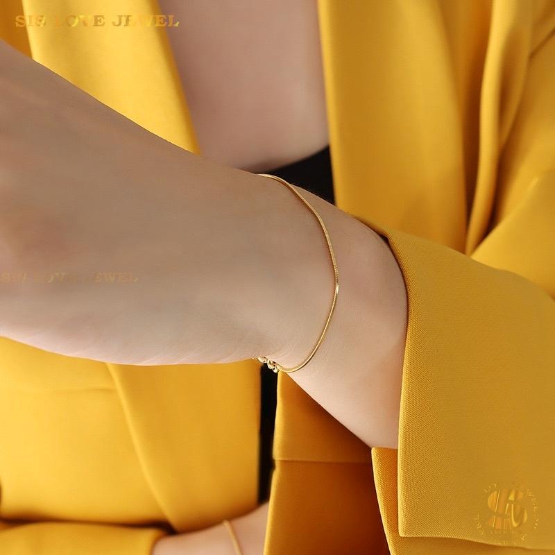 Simple Snake Chain Bracelet B001
