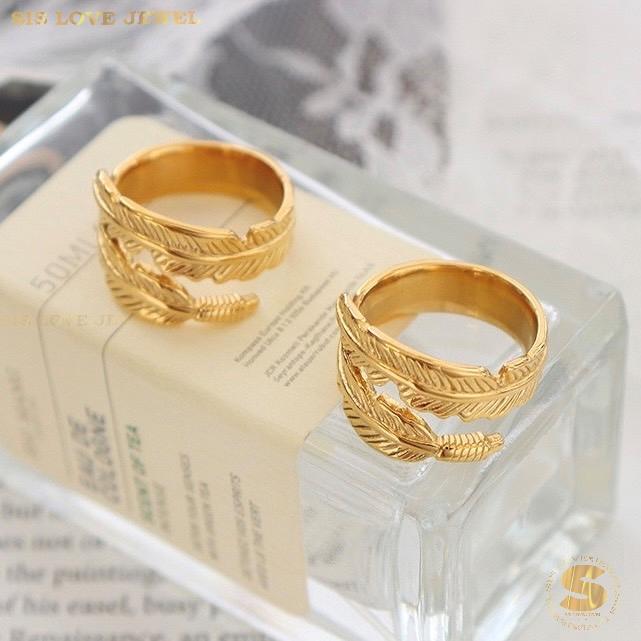 Unique Leaf Design Ring R100