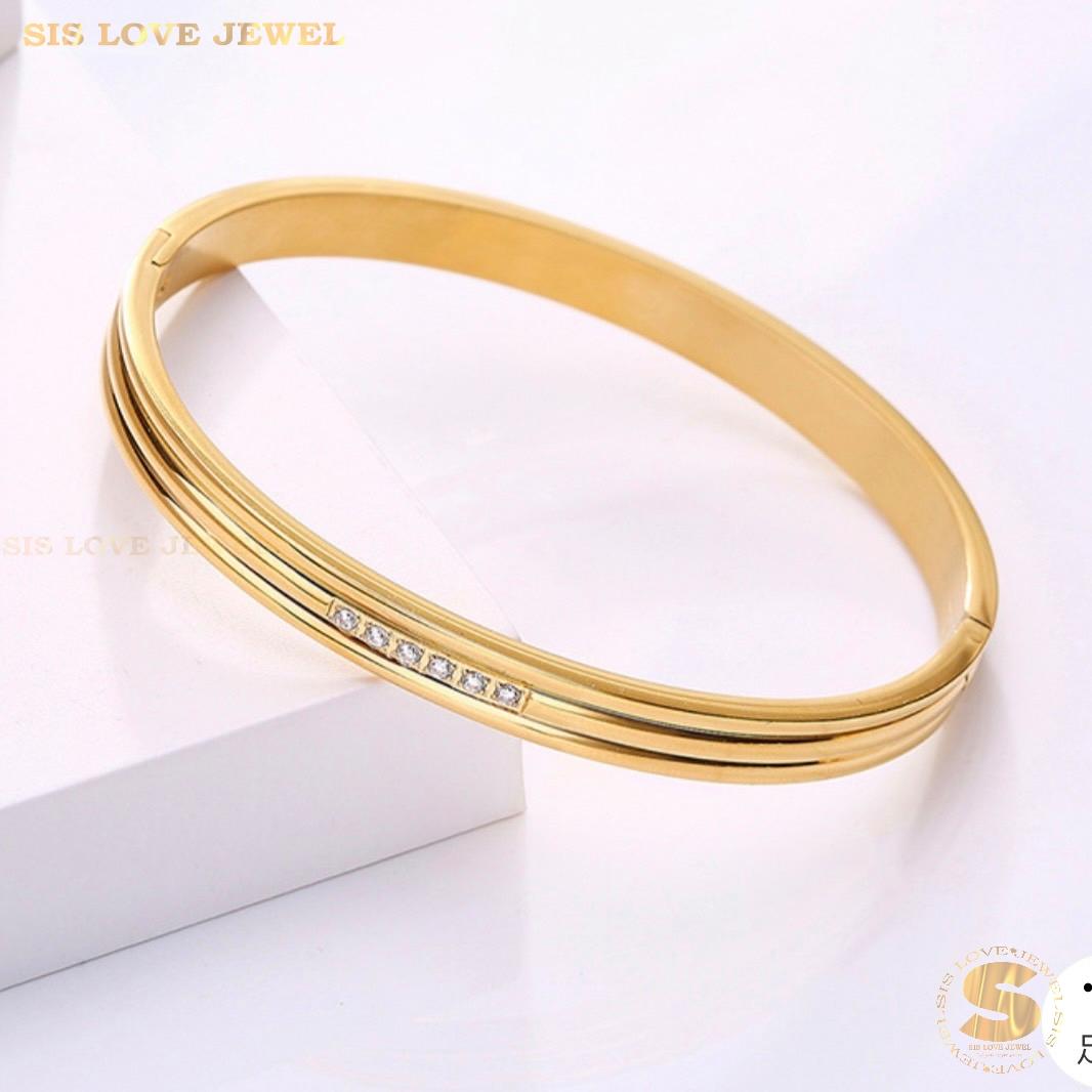 3-Layers Zirconia Bangle H069