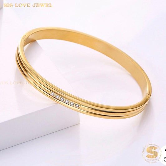 3-Layers Zirconia Bangle H069