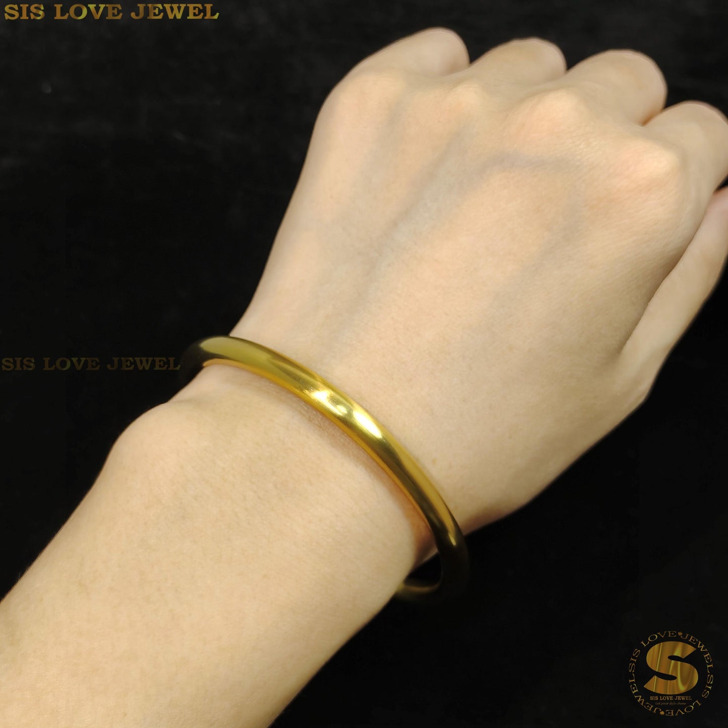 Matte Round Bangle H016