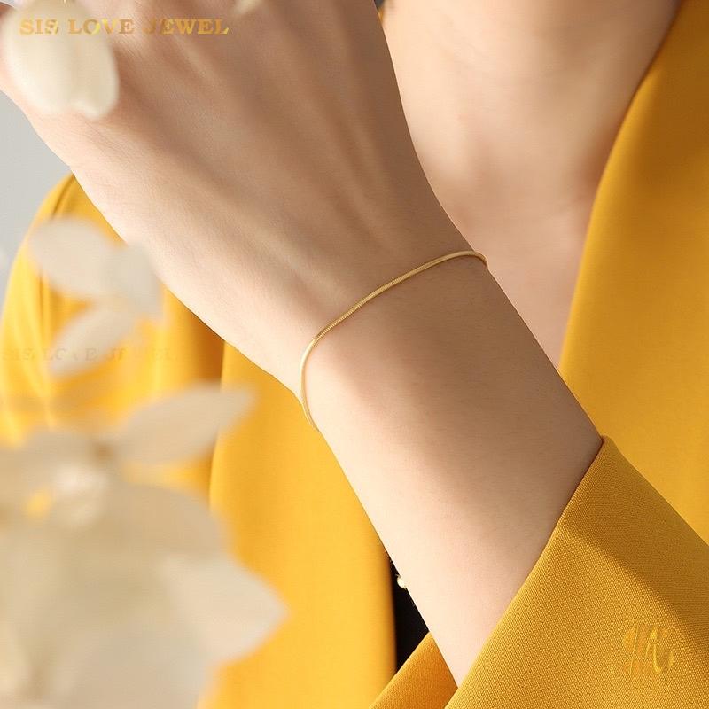 Simple Snake Chain Bracelet B001