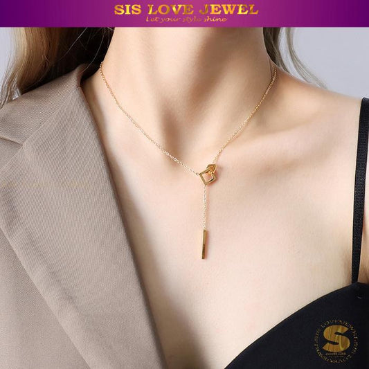 Simple Tassel Necklace N025