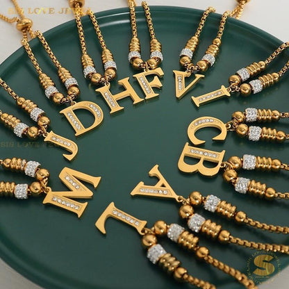 Alphabet Letters Bracelet B068