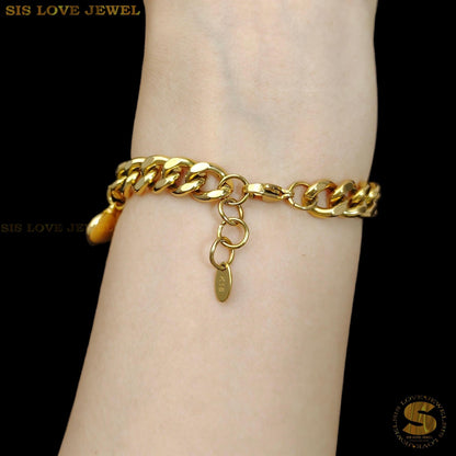 3 Love Pendant Bracelet B211