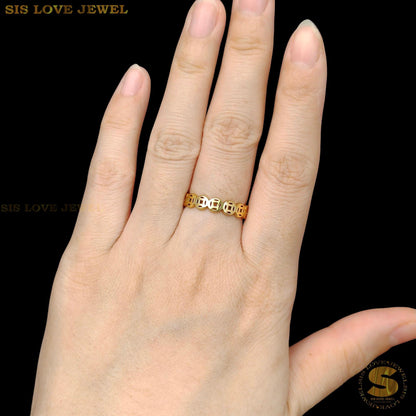 Lucky Money Coin Ring R115