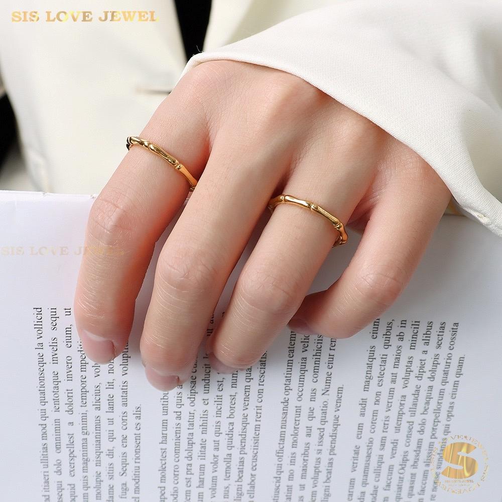 Simple Bamboo Ring R131