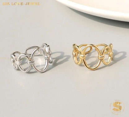 Adjustable Fashion Ring R008