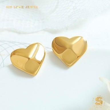 Love Earrings Stud Anting Anting S033