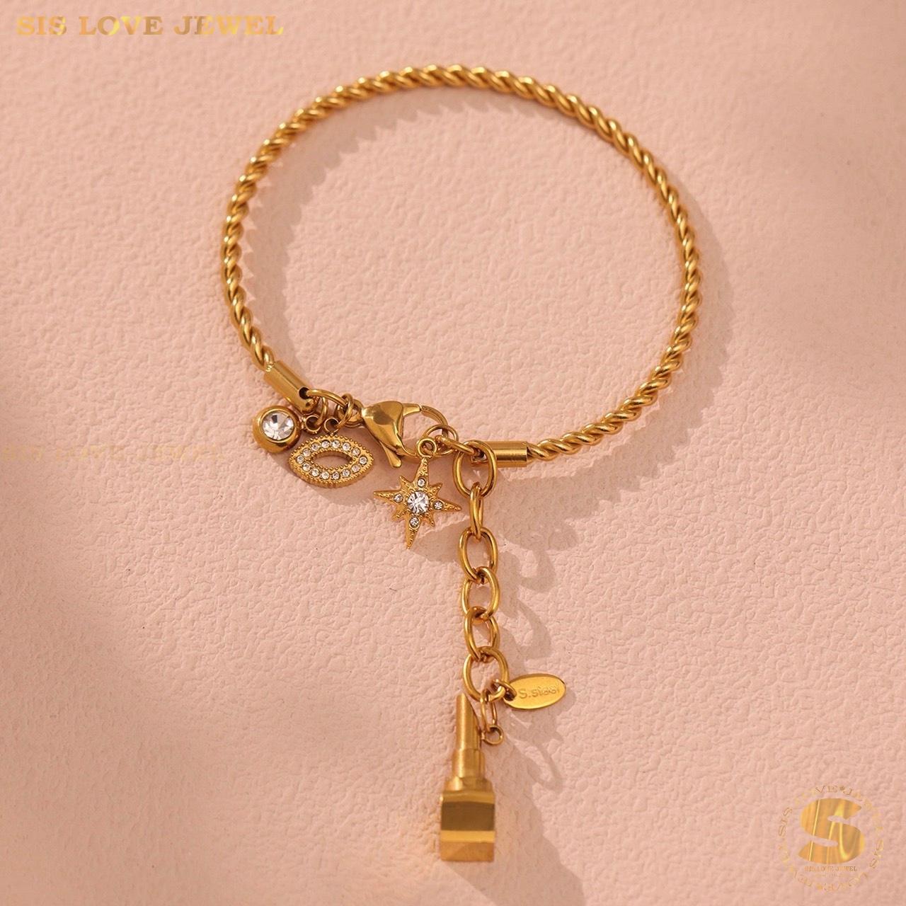 Adjustable CZ Bangle B223