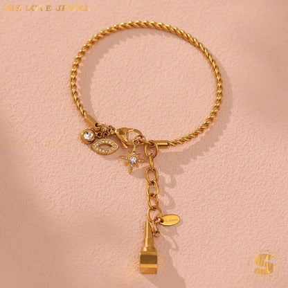Adjustable CZ Bangle B223