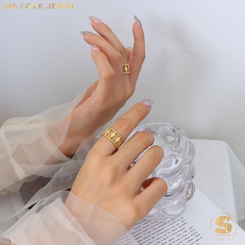 Adjustable Chic Cascade Ring R057