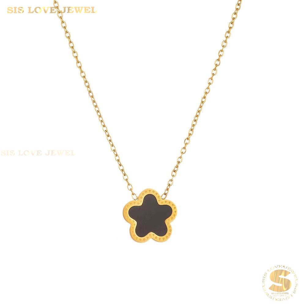 Sakura Flower Pendant Necklace N133