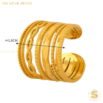 7-Layer Stylish Ring R086
