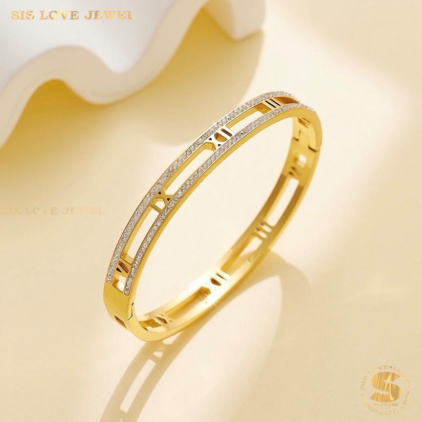 Classic Roman  Bangle H073