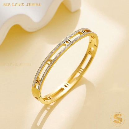 Classic Roman  Bangle H073