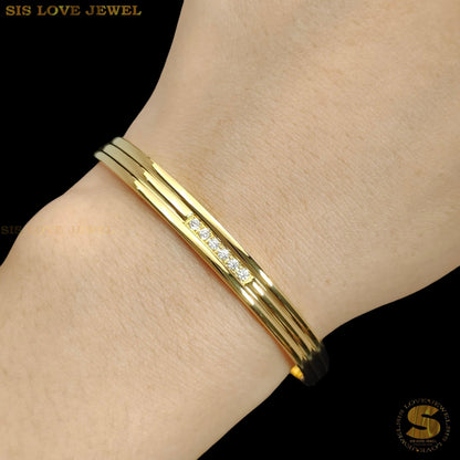 3-Layers Zirconia Bangle H069