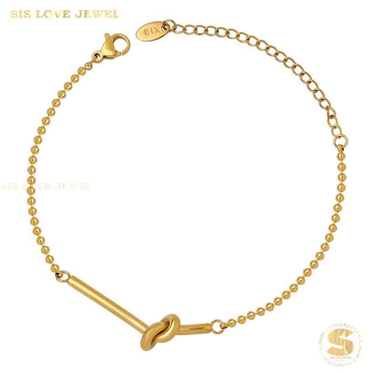 Love Knot Design Bracelet B003