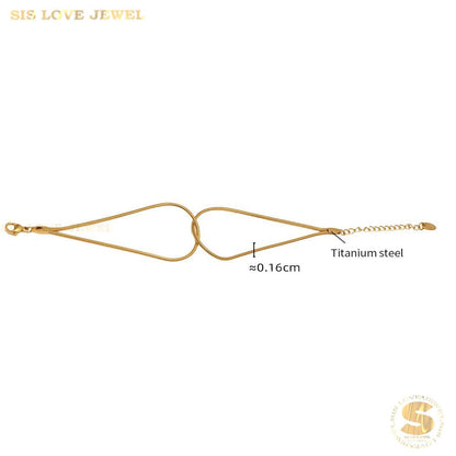 Knot Snake Bracelet B229