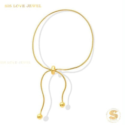 Simple Snake Chain Bracelet B206