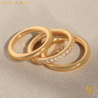 3 Layers Zirconia Ring R128