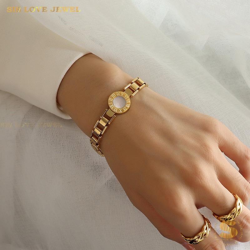 Shell Roman Chain Bracelet B205