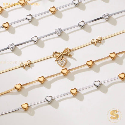 Delicate Love Station Bracelet B251 B252