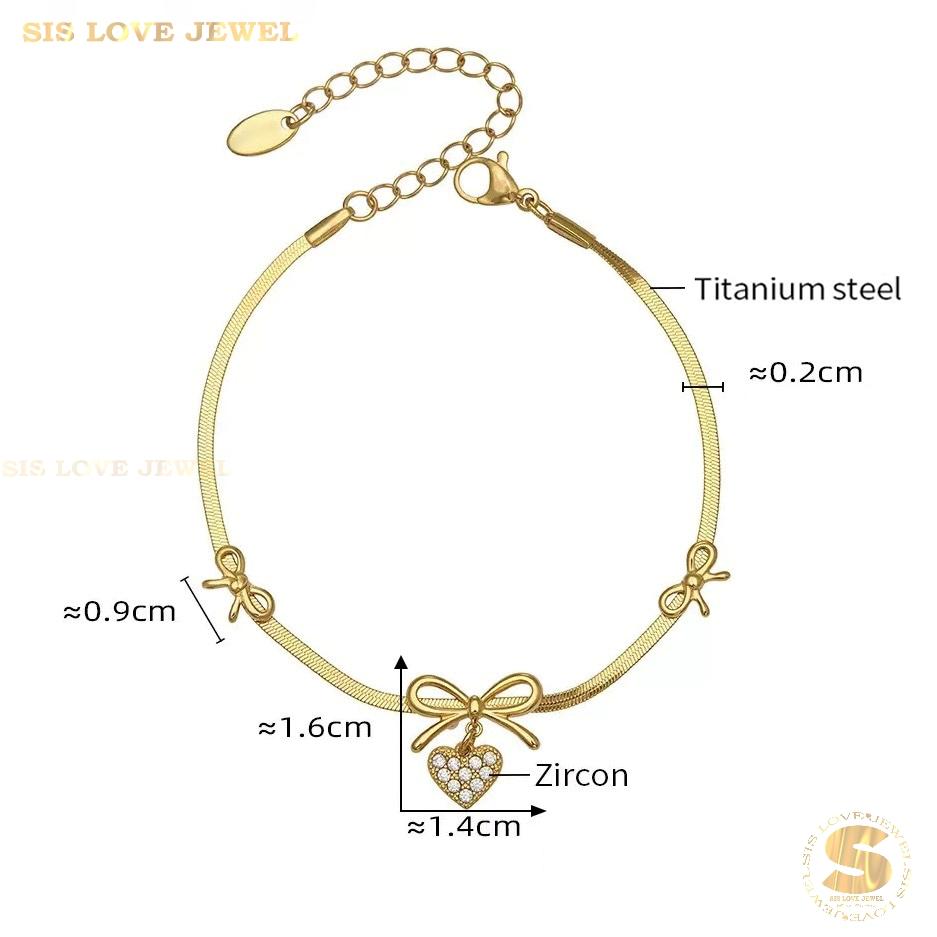 Delicate Love Station Bracelet B251 B252