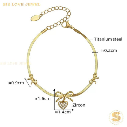Delicate Love Station Bracelet B251 B252
