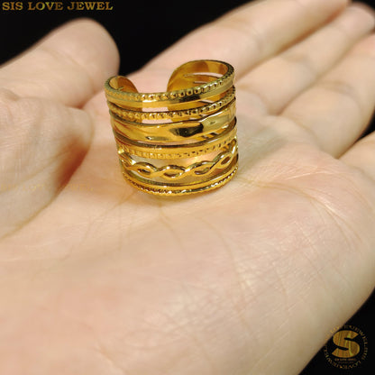 7-Layer Stylish Ring R086