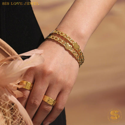 Elegant Love Bangle H166