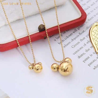 Cute Mickey Pendant Necklace